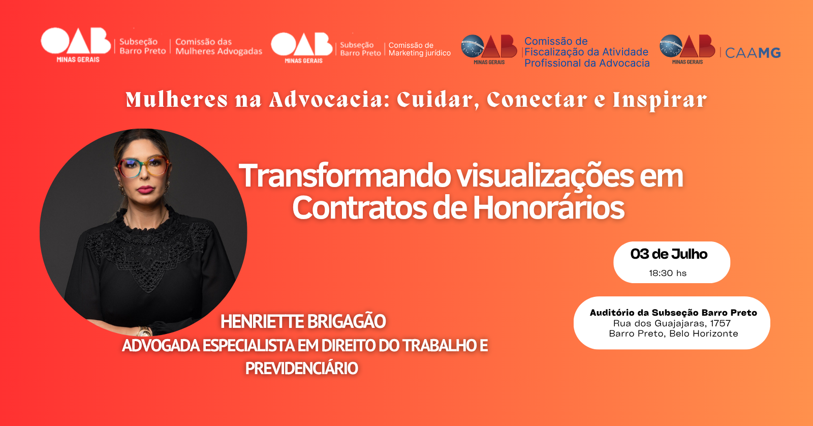 OAB Barro Preto - TRANSFORMANDO VISUALIZAÇÕES EM CONTRATOS DE HONORÁRIOS