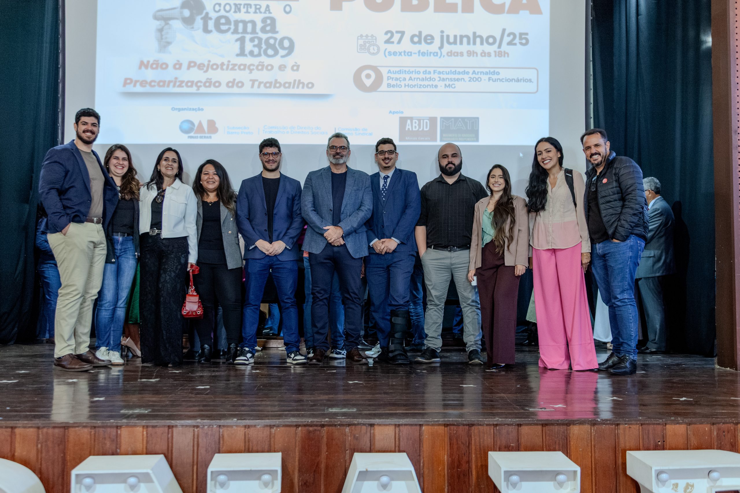 OAB Barro Preto - 27.6.2025 – Fotos da audiência pública – tema 1389 – contra a Pejotizacao e a precarização do trabalho – OAB Barro Preto