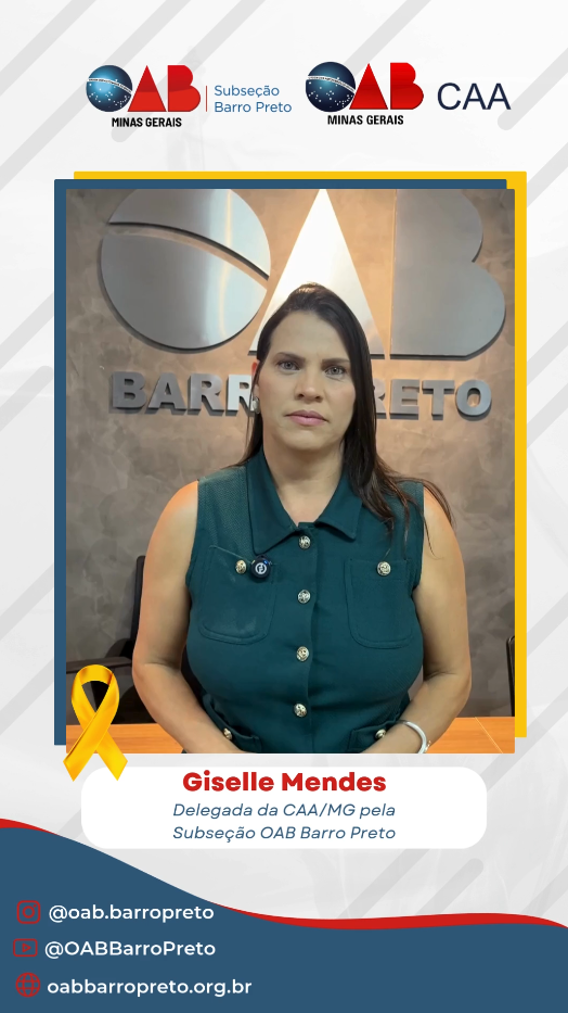 OAB Barro Preto - Cuidar do corpo é essencial, mas cuidar da mente é igualmente importante